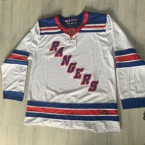 Brand new Adidas New York Rangers hockey jersey!